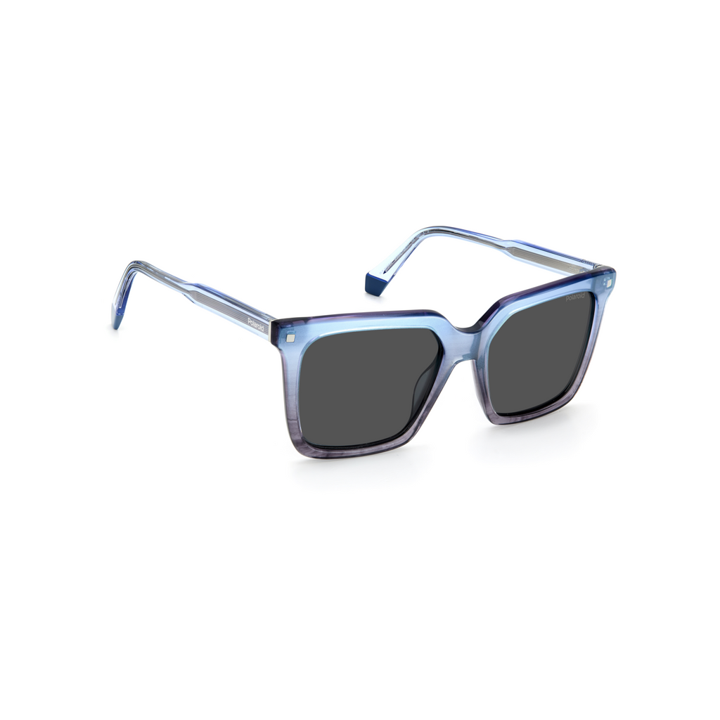 Polaroid PLD 4115/S/X Grey Blue Women's Polarized Sunglasses