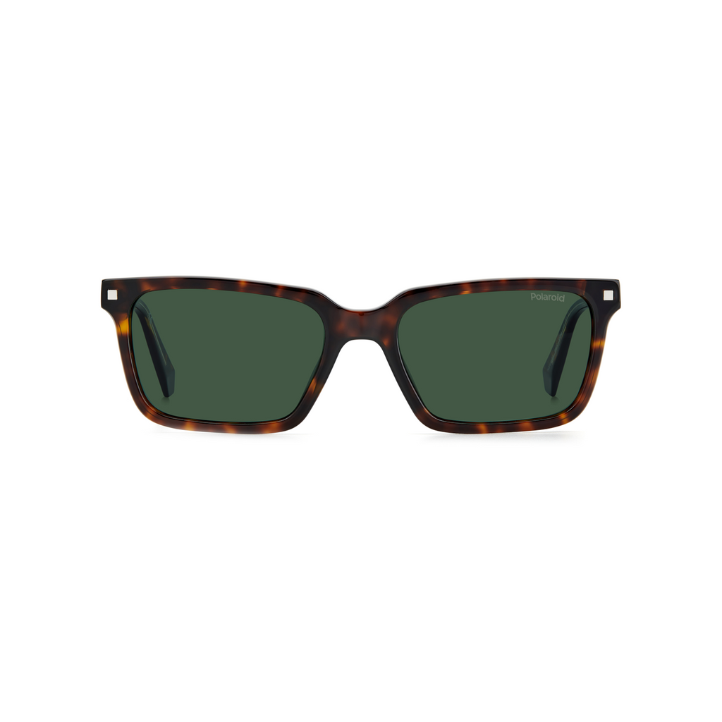 Polaroid PLD 4116/S/X Green Havana Men's Polarized Sunglasses