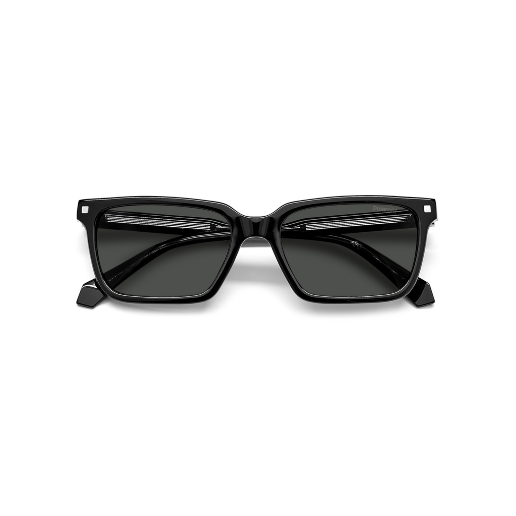 Polaroid PLD 4116/S/X Grey Black Men's Polarized Sunglasses