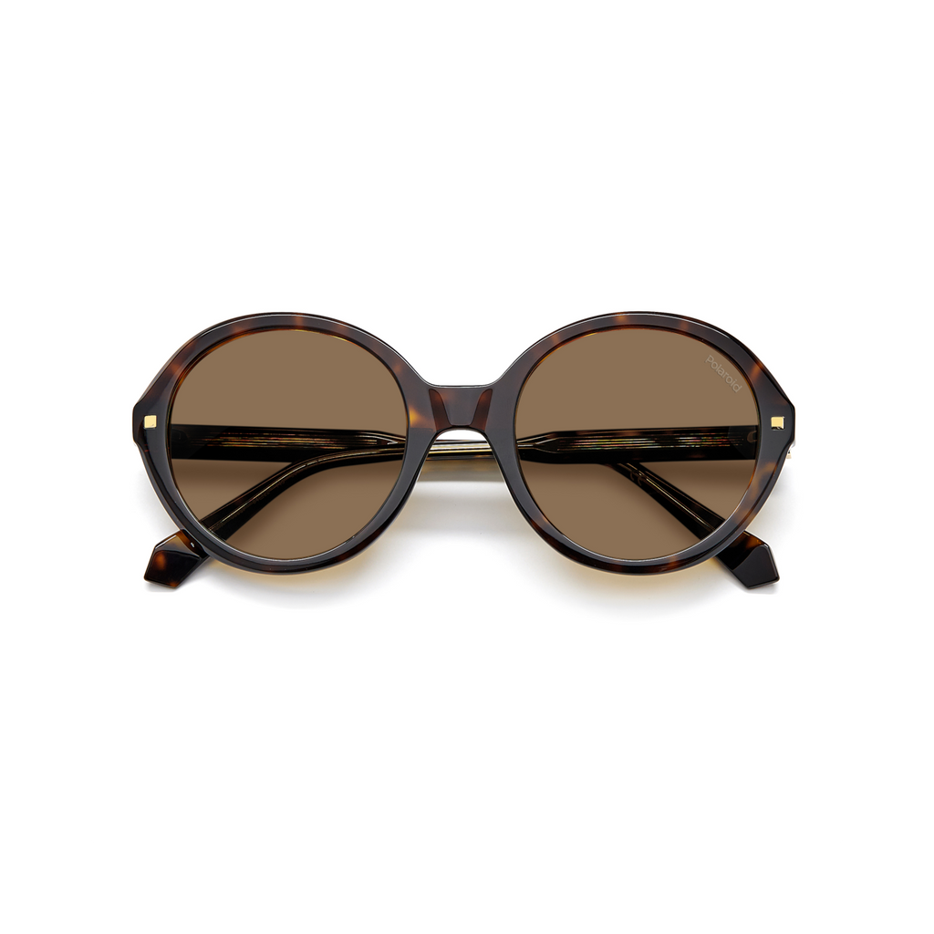 Polaroid PLD 4114/S/X Bronze Havana Women's Polarized Sunglasses
