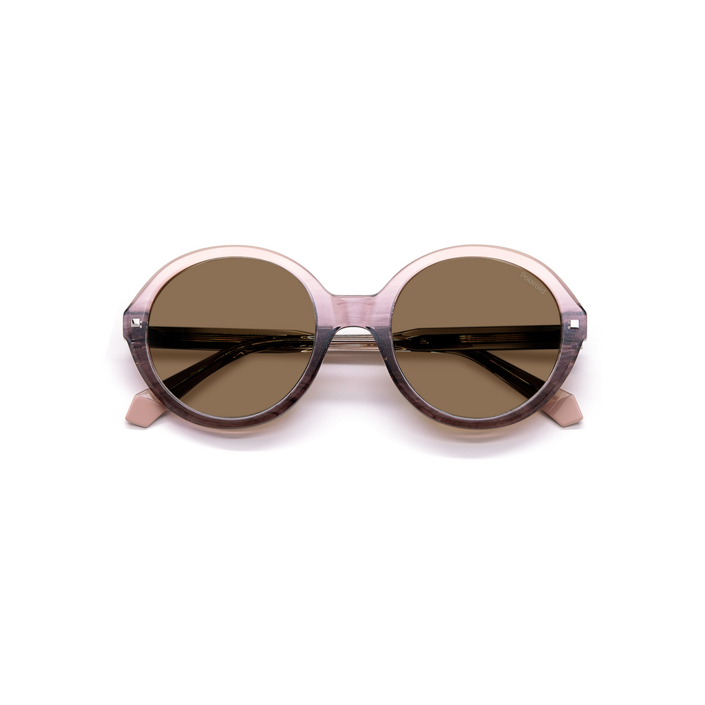 Polaroid PLD 4114/S/X Bronze Pink Women's Polarized Sunglasses