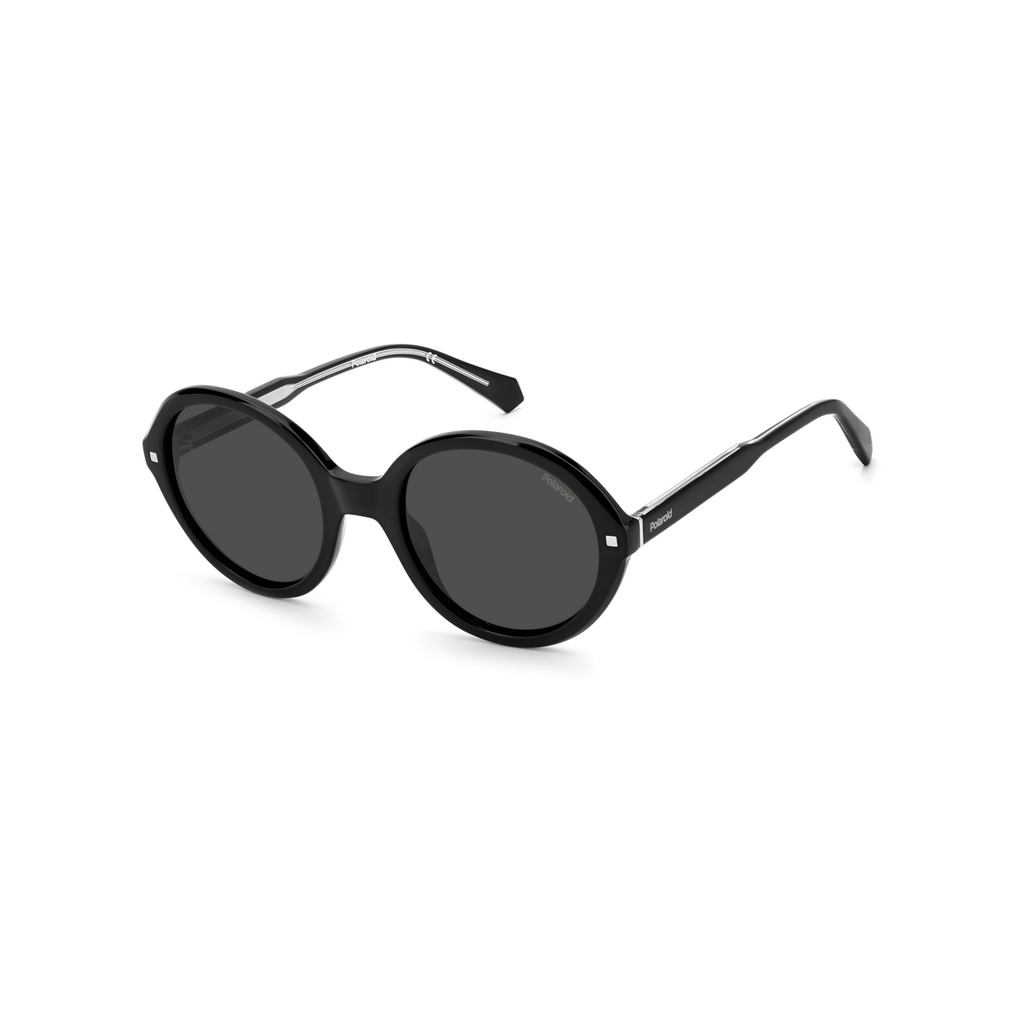 Polaroid PLD 4114/S/X Grey Black Women's Polarized Sunglasses