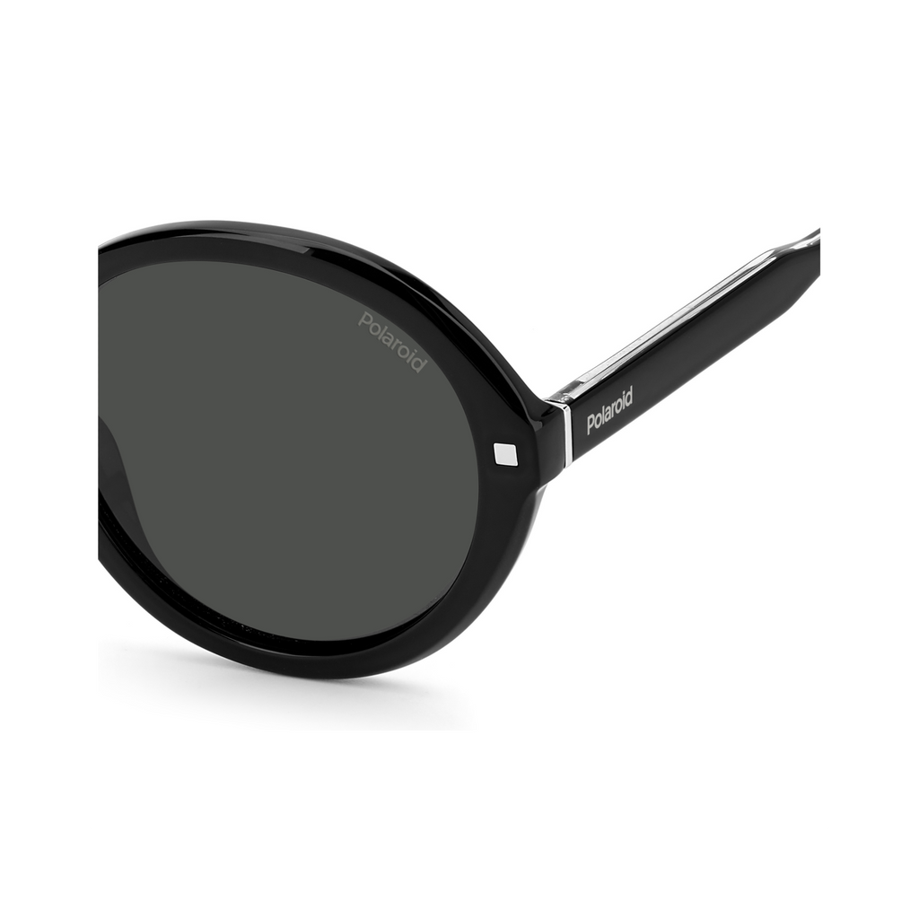 Polaroid PLD 4114/S/X Grey Black Women's Polarized Sunglasses