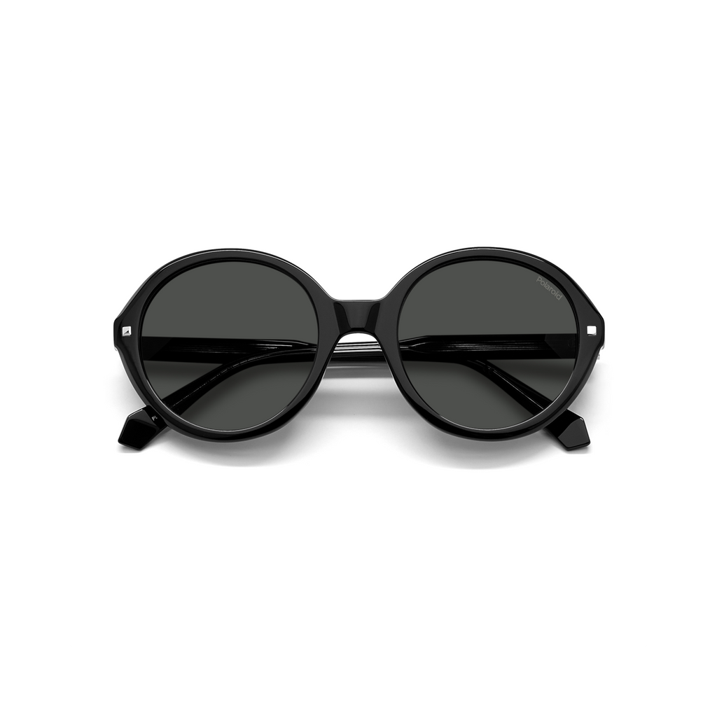 Polaroid PLD 4114/S/X Grey Black Women's Polarized Sunglasses