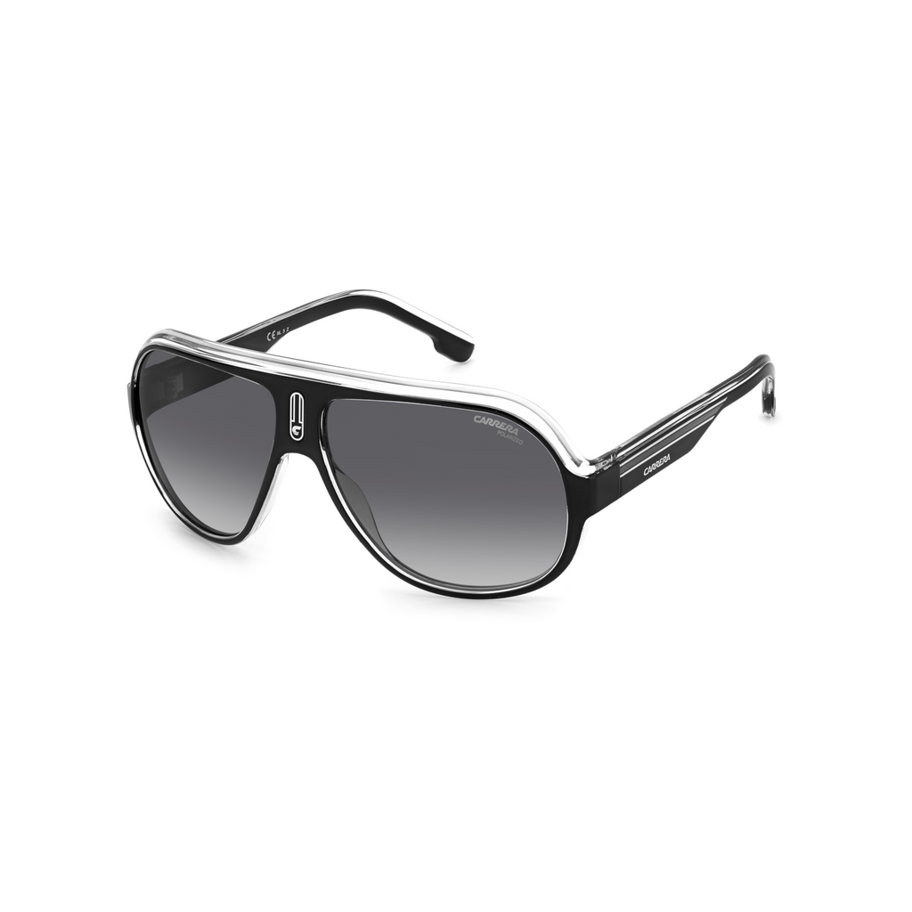 Carrera SPEEDWAY/N Grey Black Men's Sunglasses