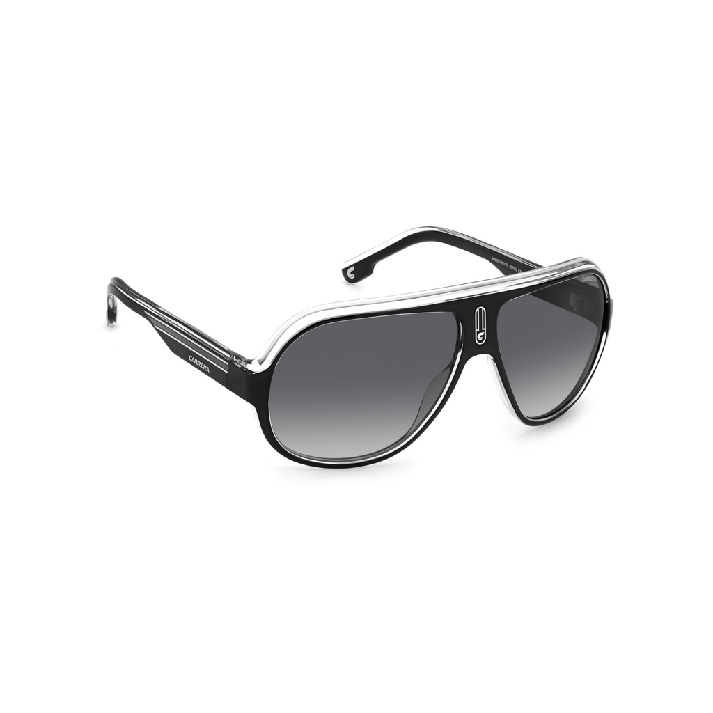 Carrera SPEEDWAY/N Grey Black Men's Sunglasses