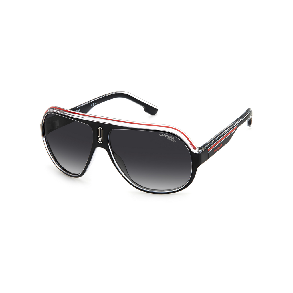 Carrera SPEEDWAY/N Grey Black Men's Sunglasses
