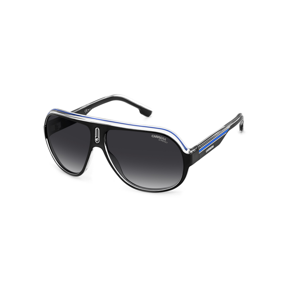 Carrera SPEEDWAY/N Grey Black Men's Sunglasses