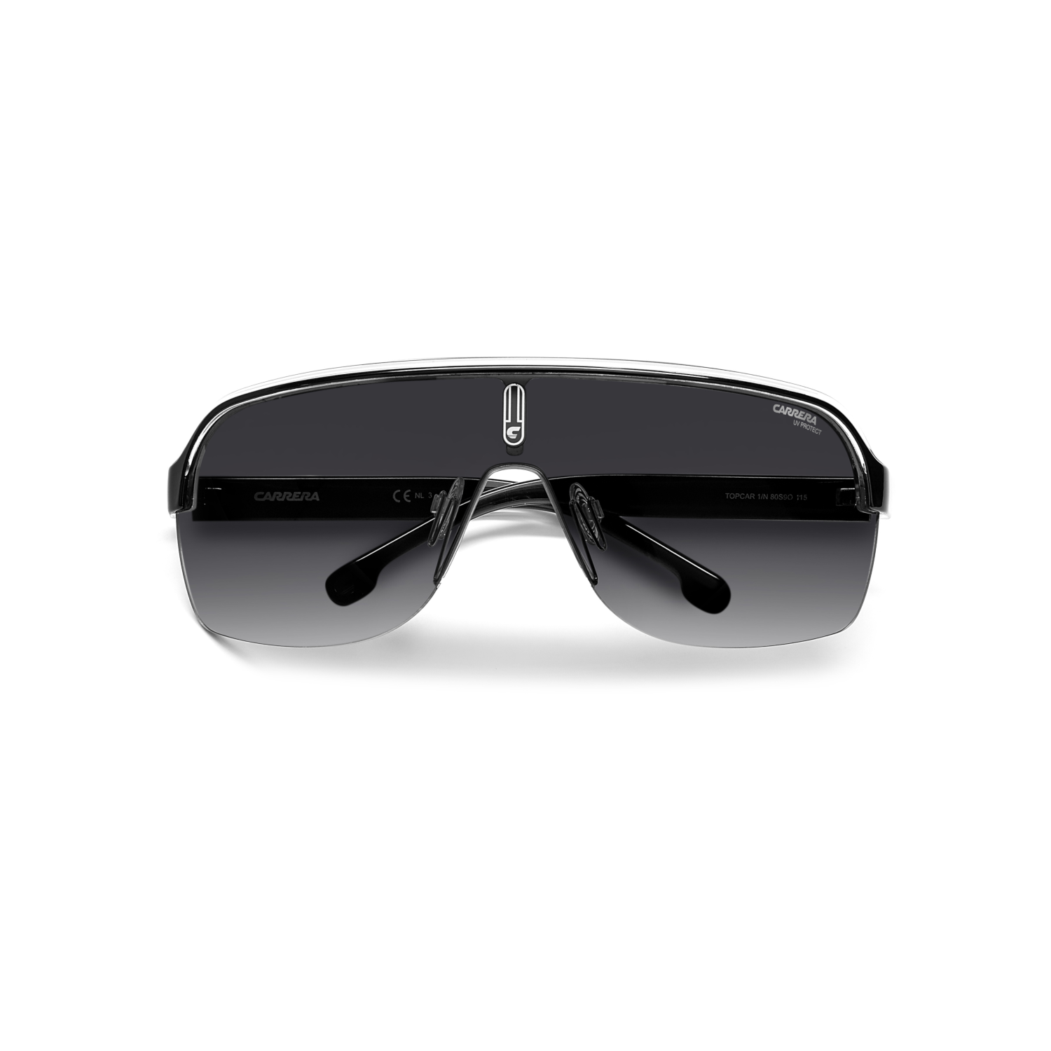Carrera TOPCAR 1/N Grey Black Men's Sunglasses