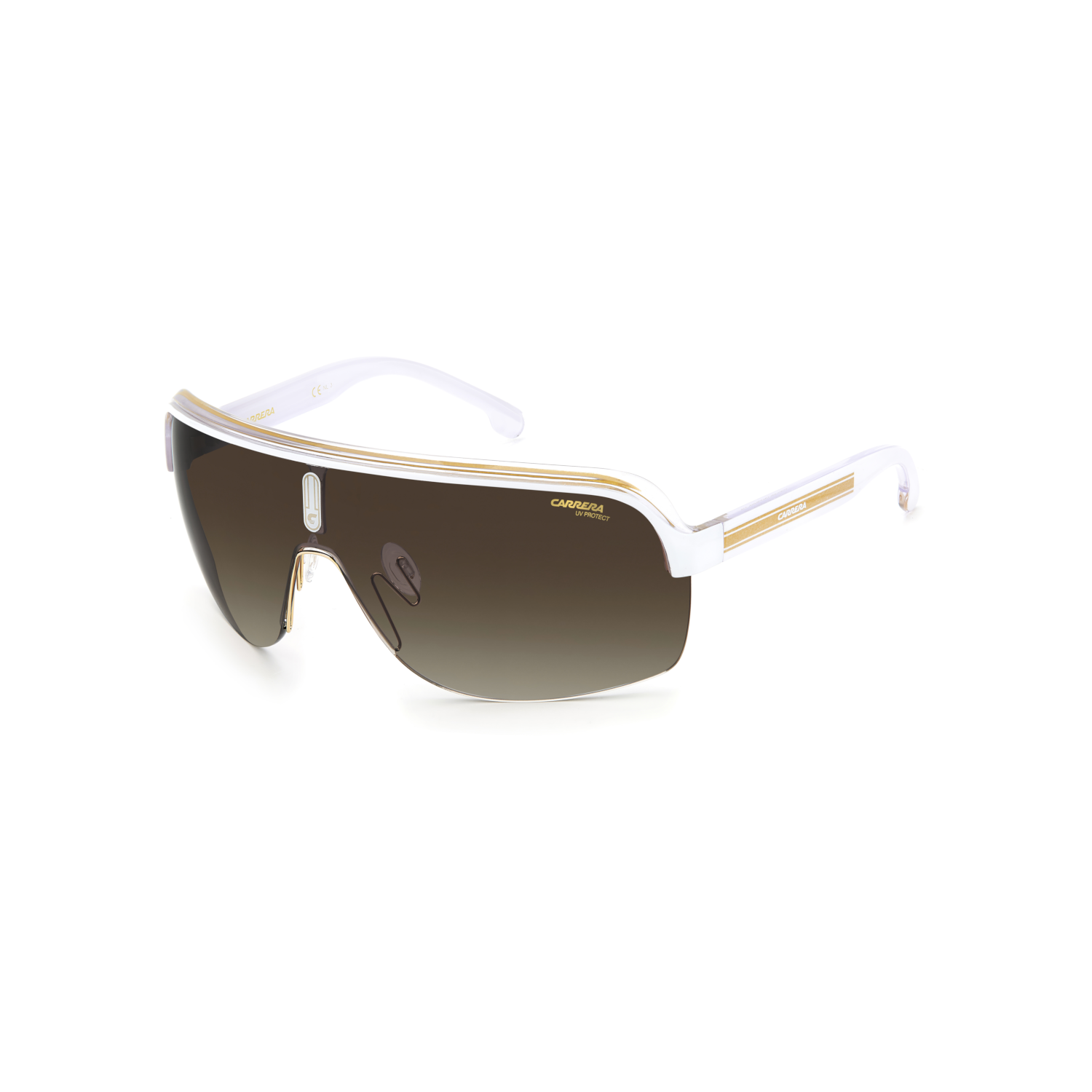 Carrera TOPCAR 1/N Brown White Men's Sunglasses