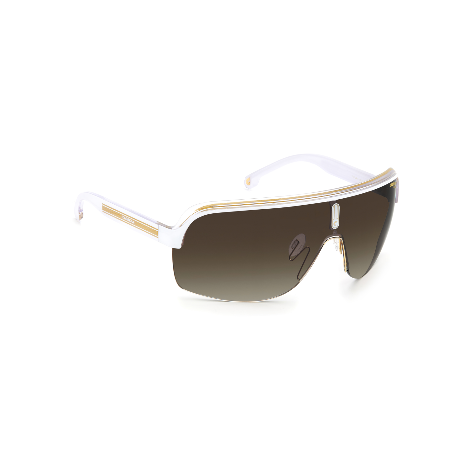 Carrera TOPCAR 1/N Brown White Men's Sunglasses