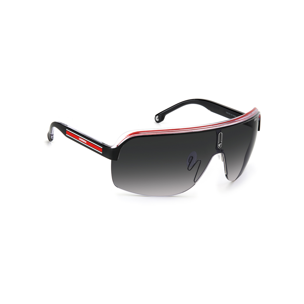 Carrera TOPCAR 1/N Grey Black Men's Sunglasses