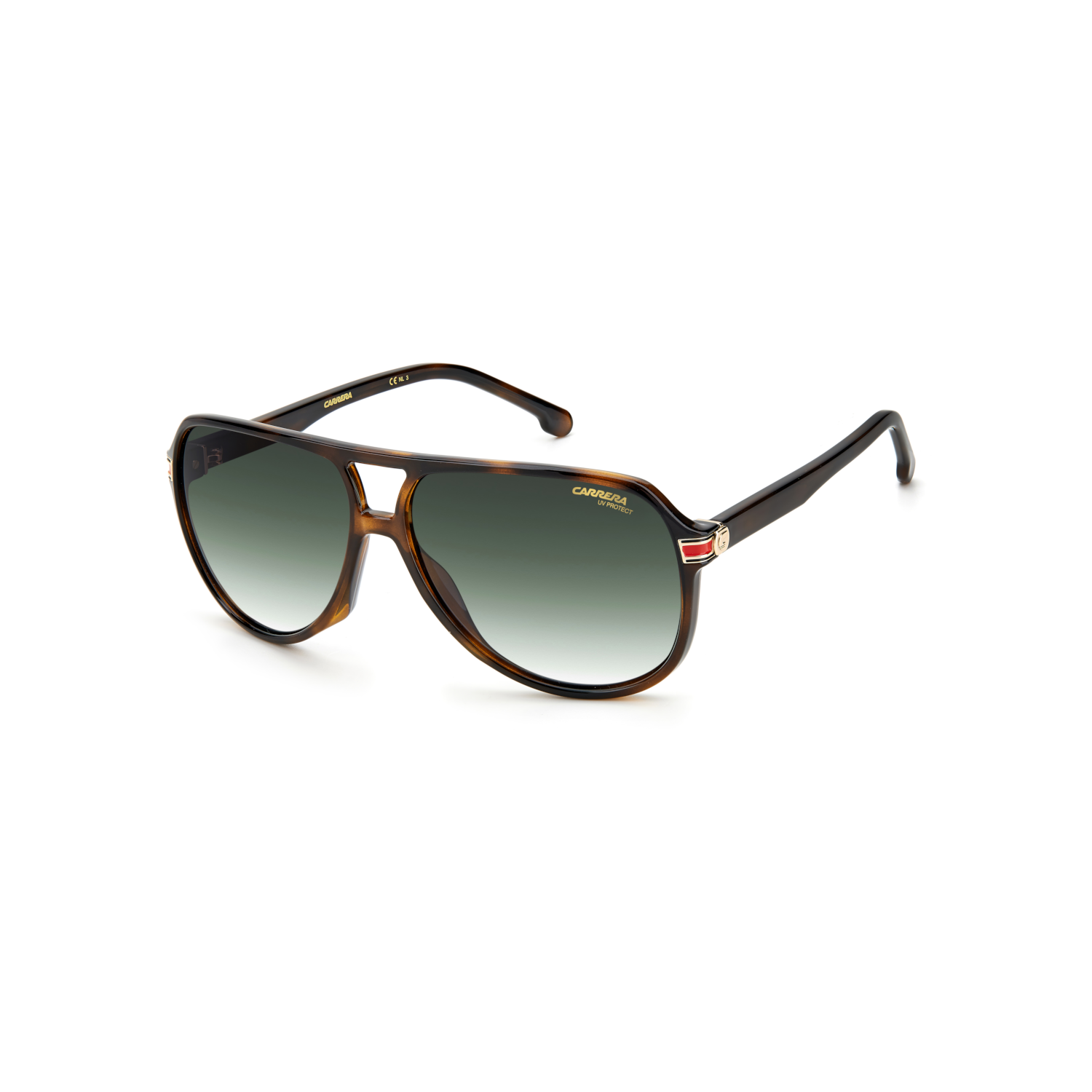 Carrera 1045/S Green Havana Unisex Sunglasses