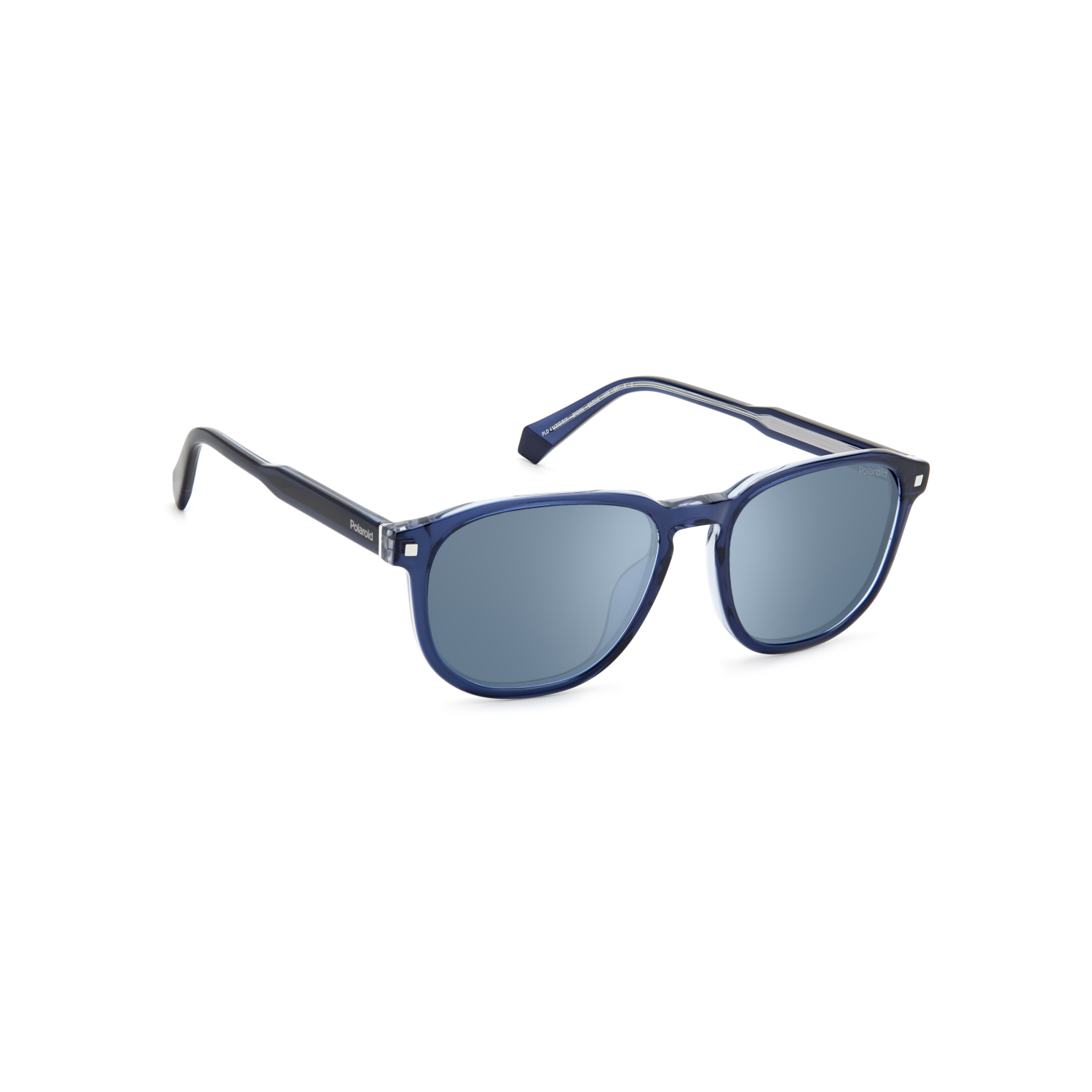 Polaroid PLD 4117/G/S/X Silver Blue Men's Polarized Sunglasses