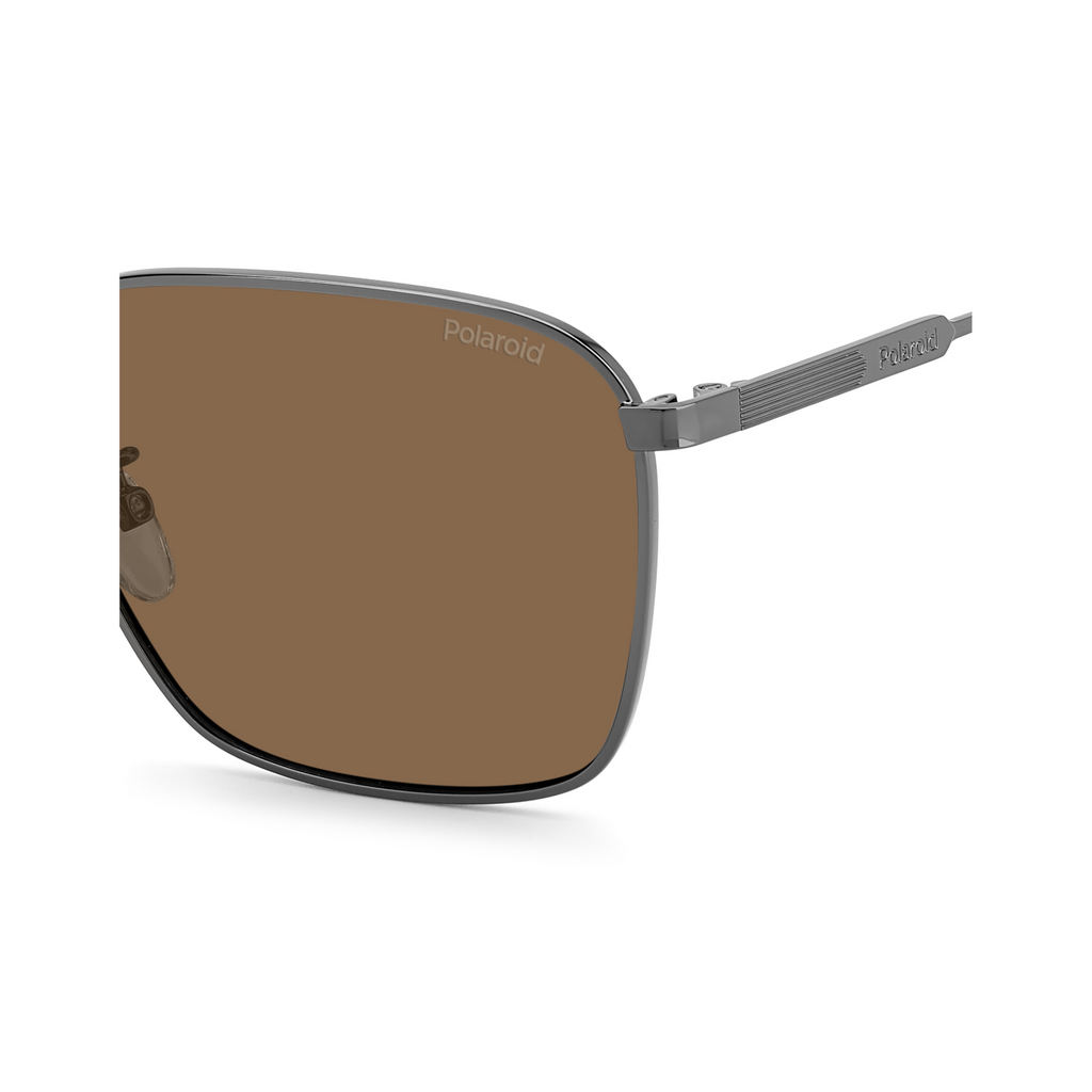 Polaroid PLD 4120/G/S/X Bronze Grey Men's Polarized Sunglasses