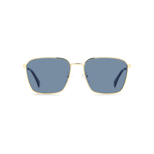 Polaroid PLD 4120/G/S/X Silver Yellow Men's Polarized Sunglasses