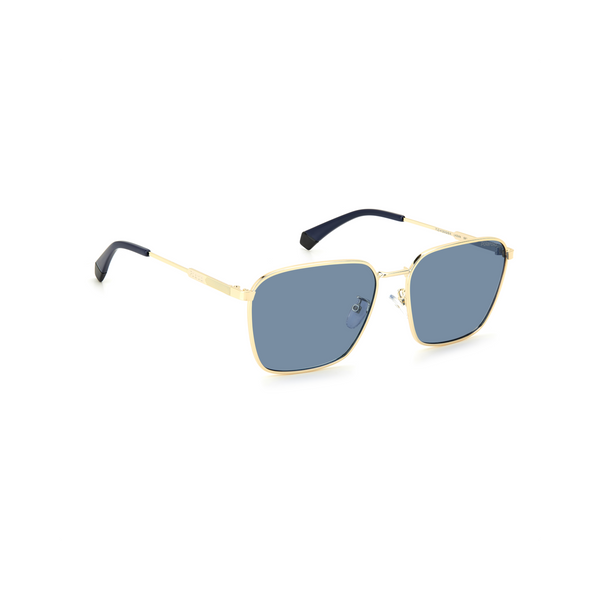 Polaroid PLD 4120/G/S/X Silver Yellow Men's Polarized Sunglasses
