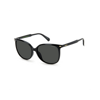 Polaroid PLD 4125/G/S Grey Black Women's Polarized Sunglasses