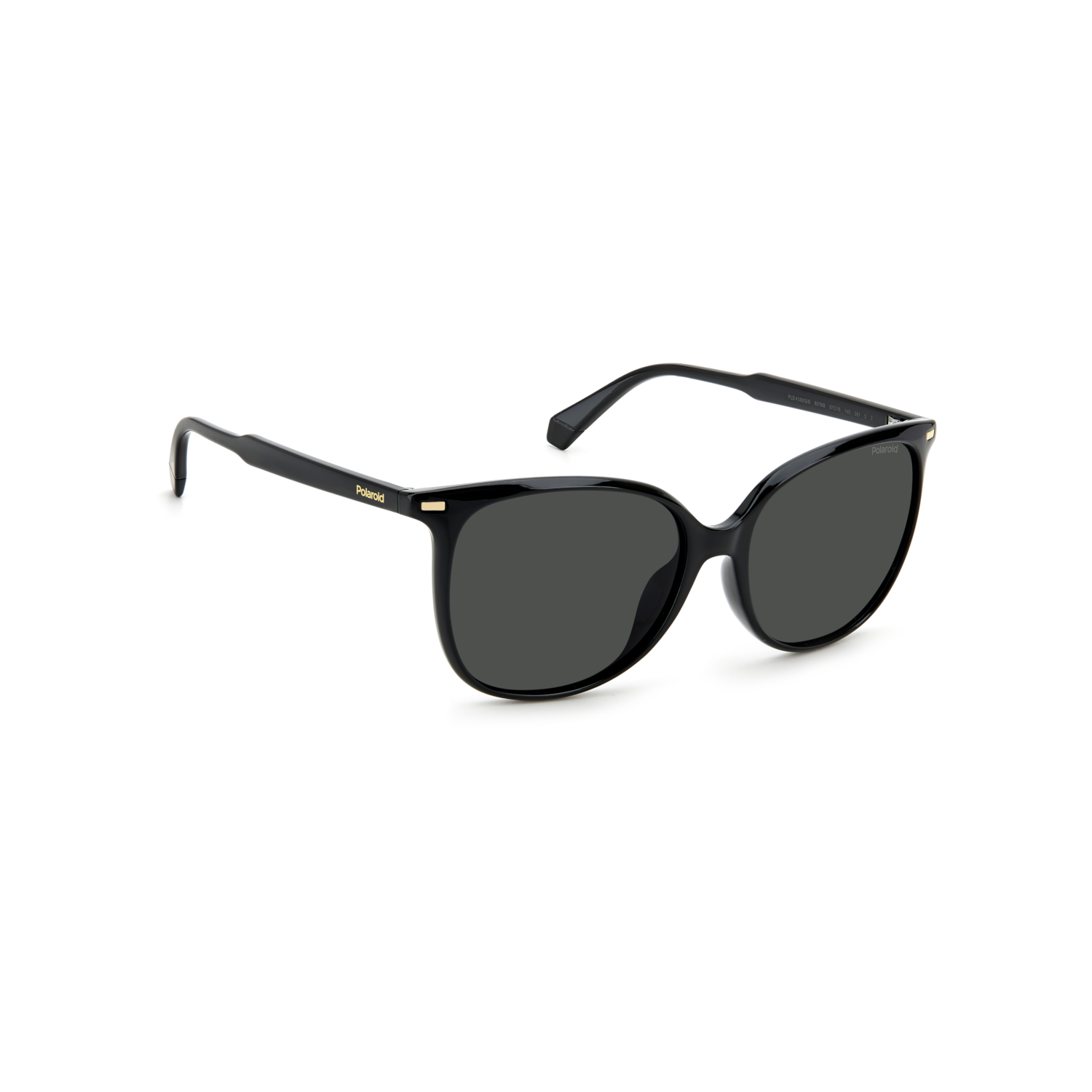Polaroid PLD 4125/G/S Grey Black Women's Polarized Sunglasses