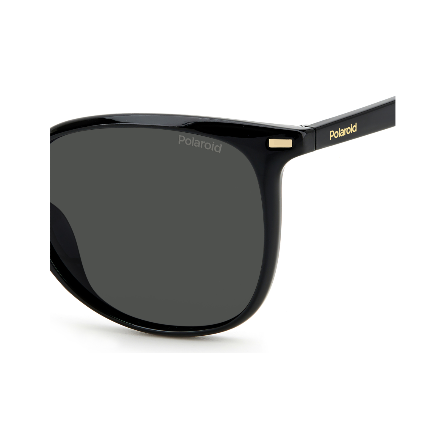 Polaroid PLD 4125/G/S Grey Black Women's Polarized Sunglasses