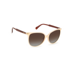 Polaroid PLD 4125/G/S Brown White Women's Polarized Sunglasses