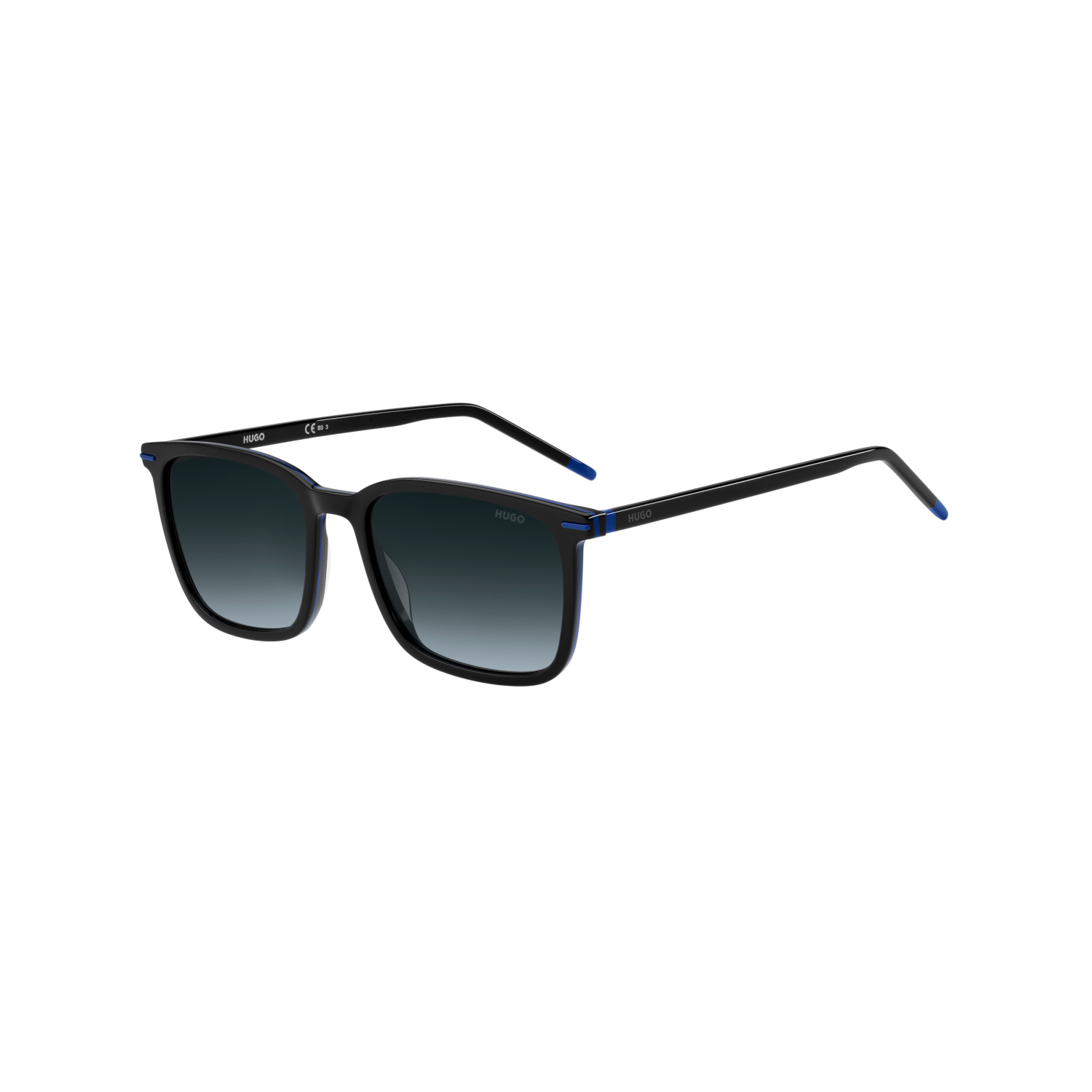 Hugo HG 1168/S Grey Black Men's Sunglasses