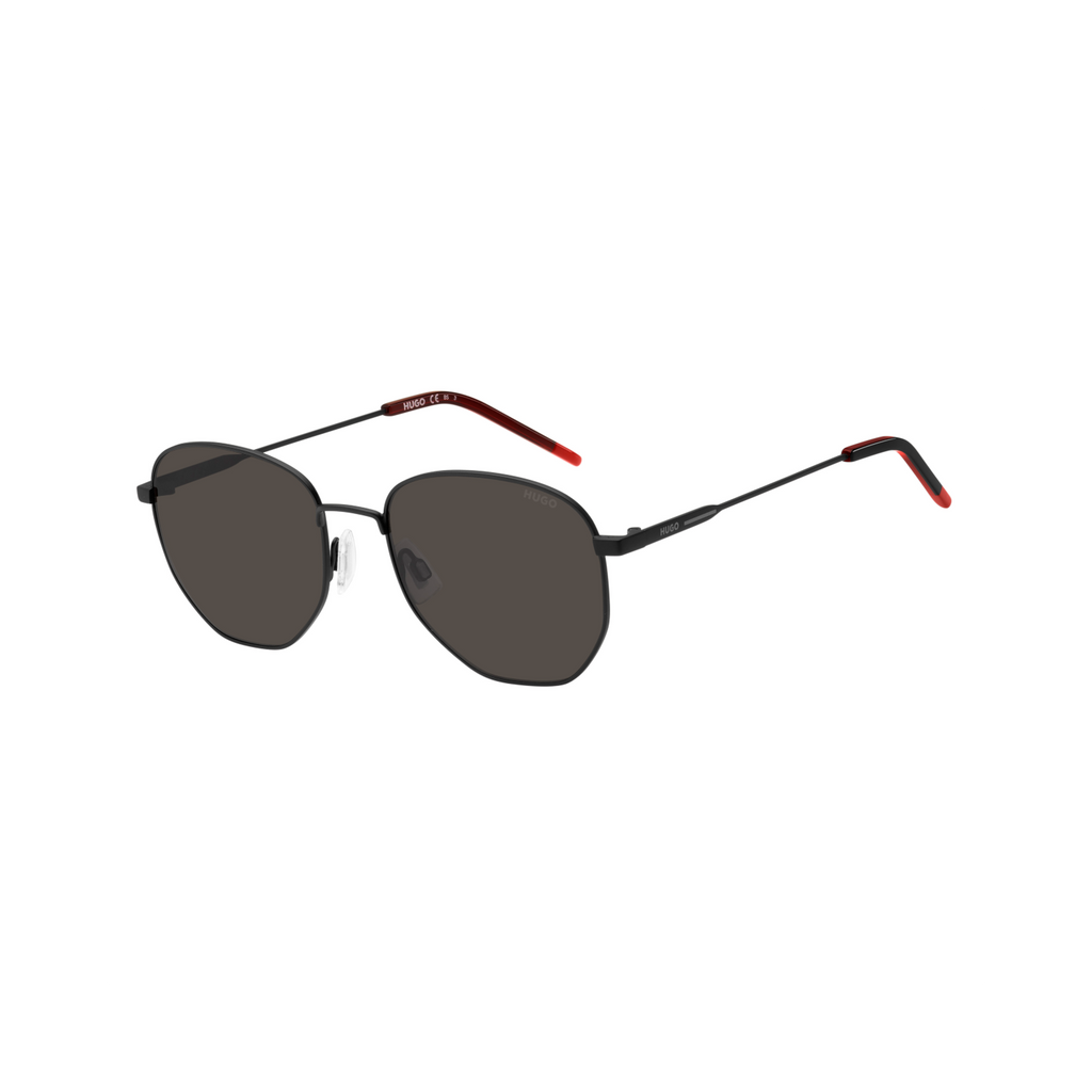 Hugo HG 1178/S Grey Black Men's Sunglasses