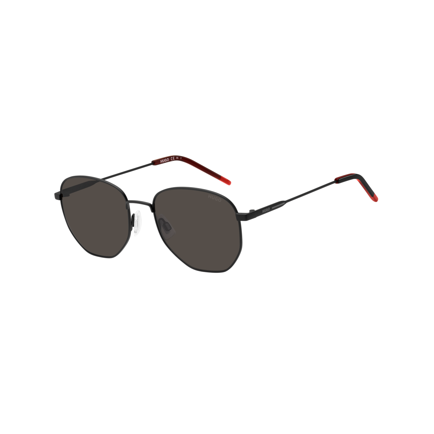 Hugo HG 1178/S Grey Black Men's Sunglasses