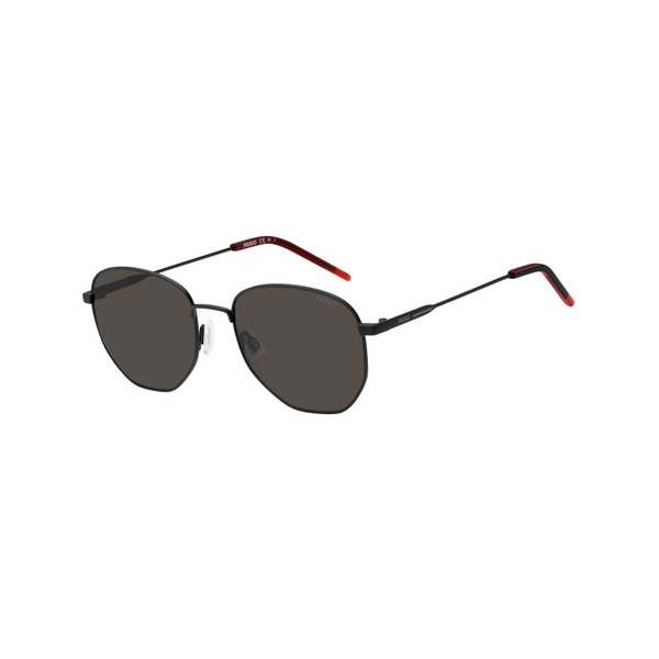 Hugo HG 1178/S Grey Black Men's Sunglasses
