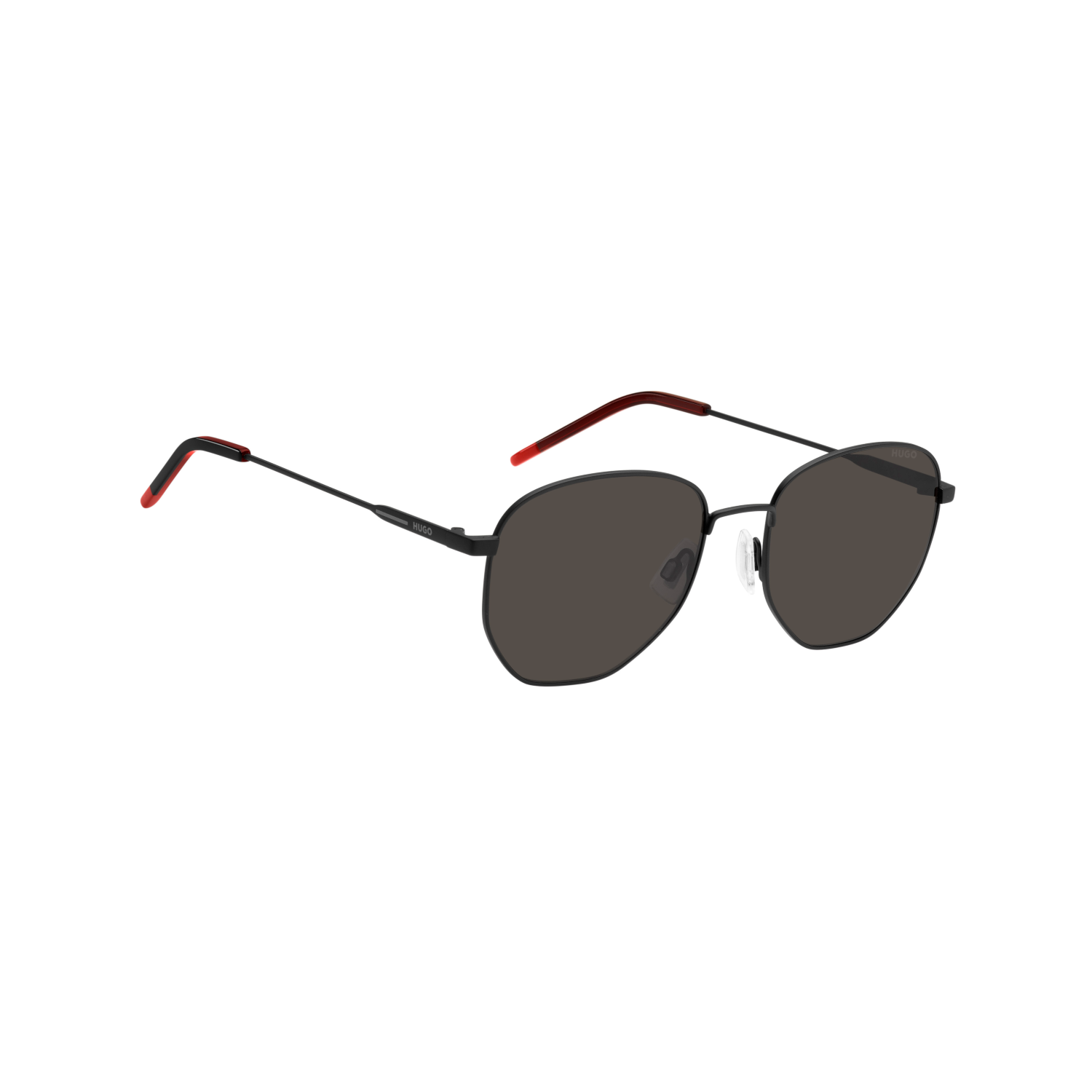 Hugo HG 1178/S Grey Black Men's Sunglasses