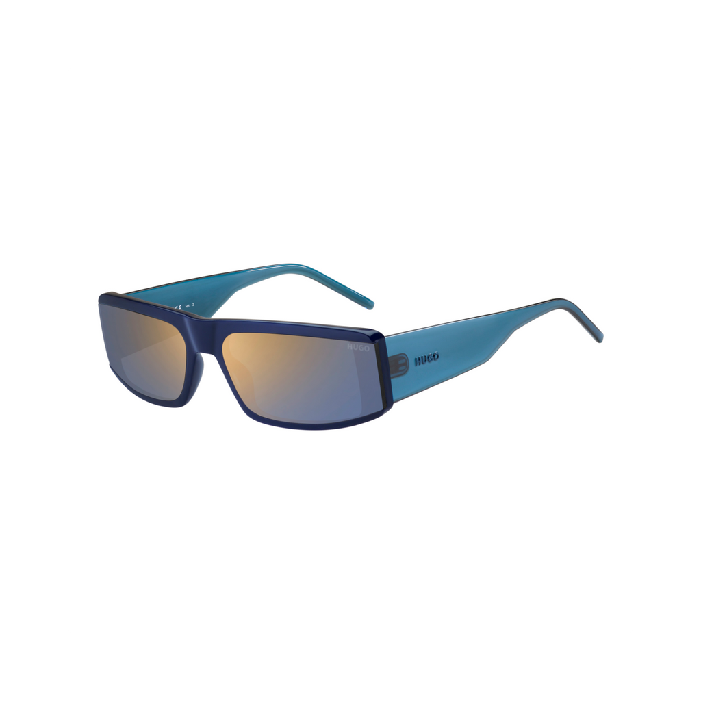 Hugo HG 1193/S Gold Blue Men's Sunglasses