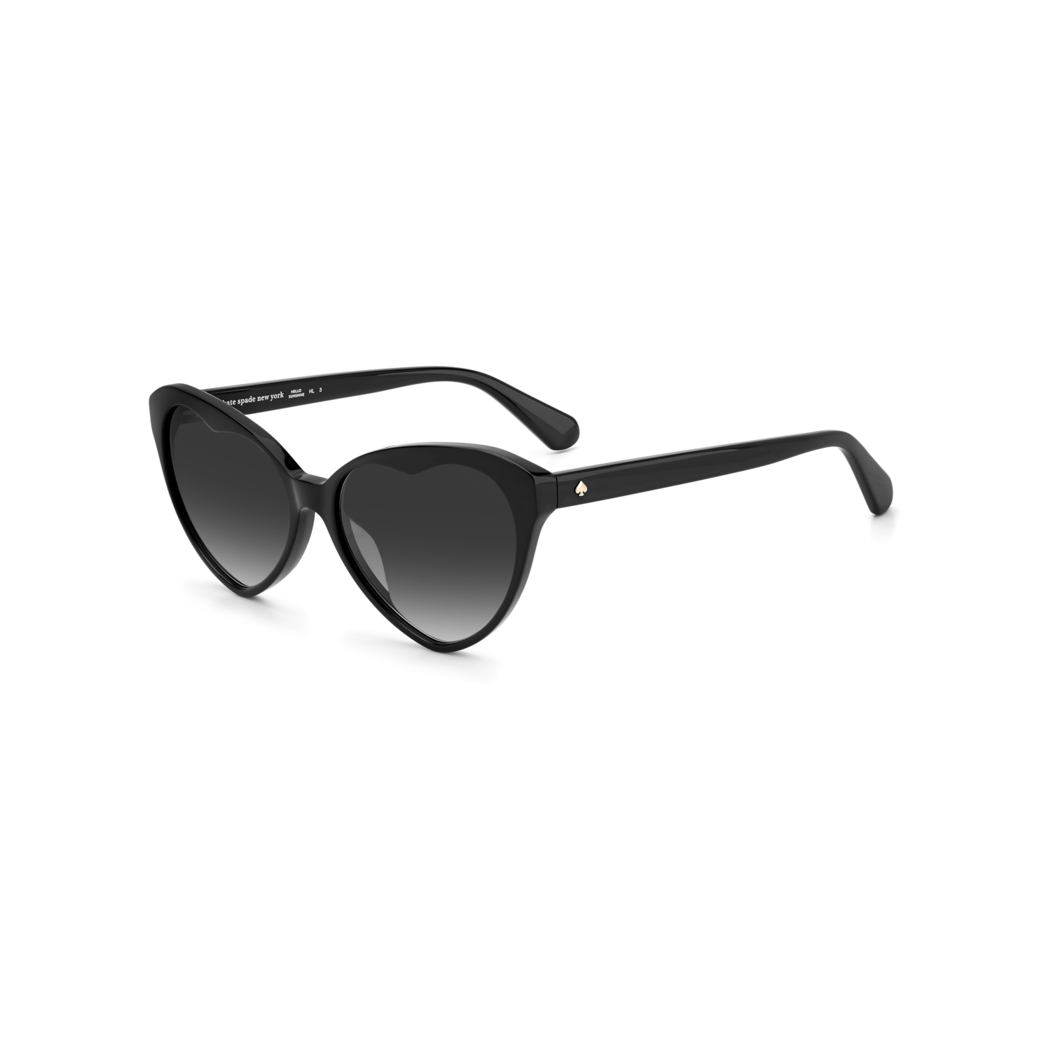 Kate Spade VELMA/S Grey Black Women's Sunglasses