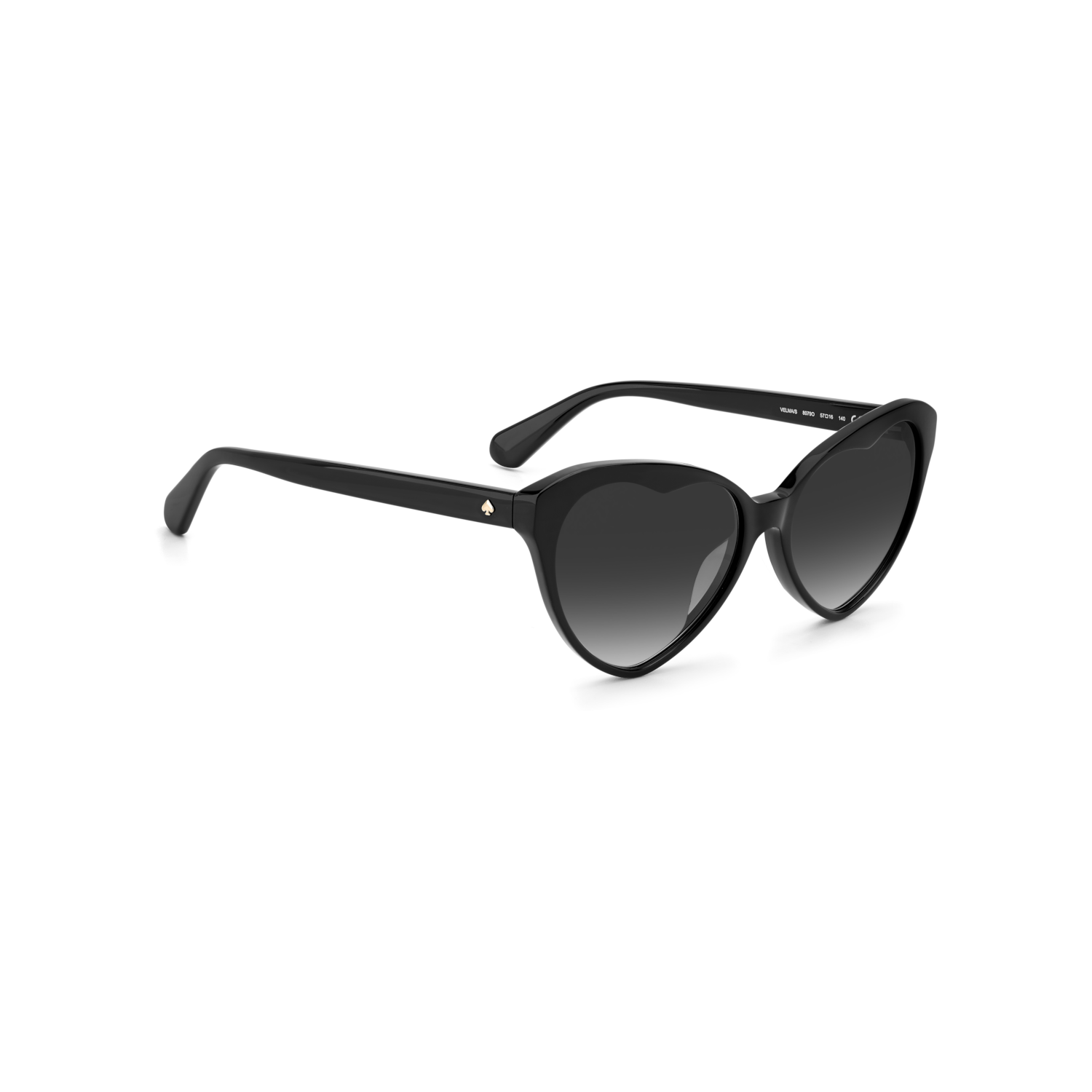 Kate Spade VELMA/S Grey Black Women's Sunglasses