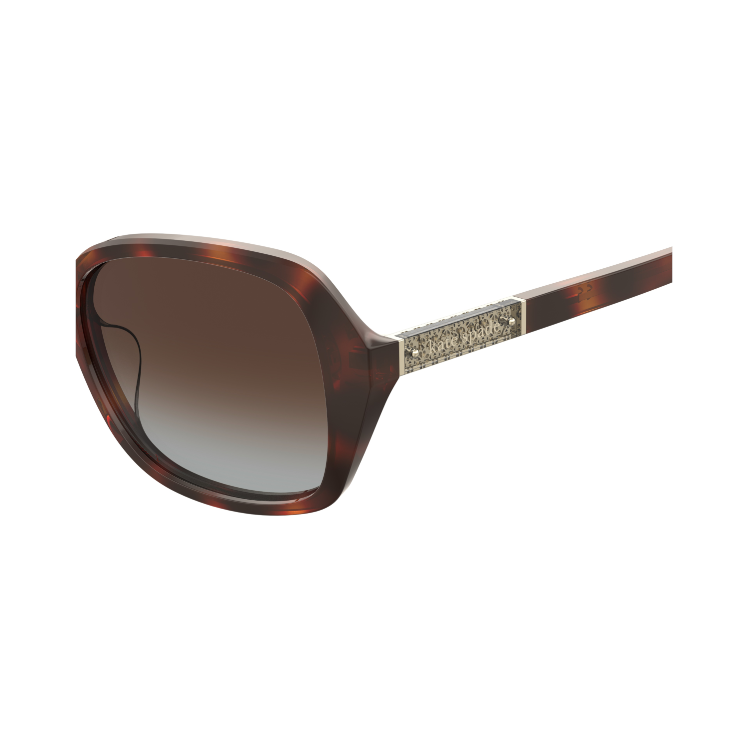 Kate Spade YVETTE/S Brown Havana Women's Sunglasses