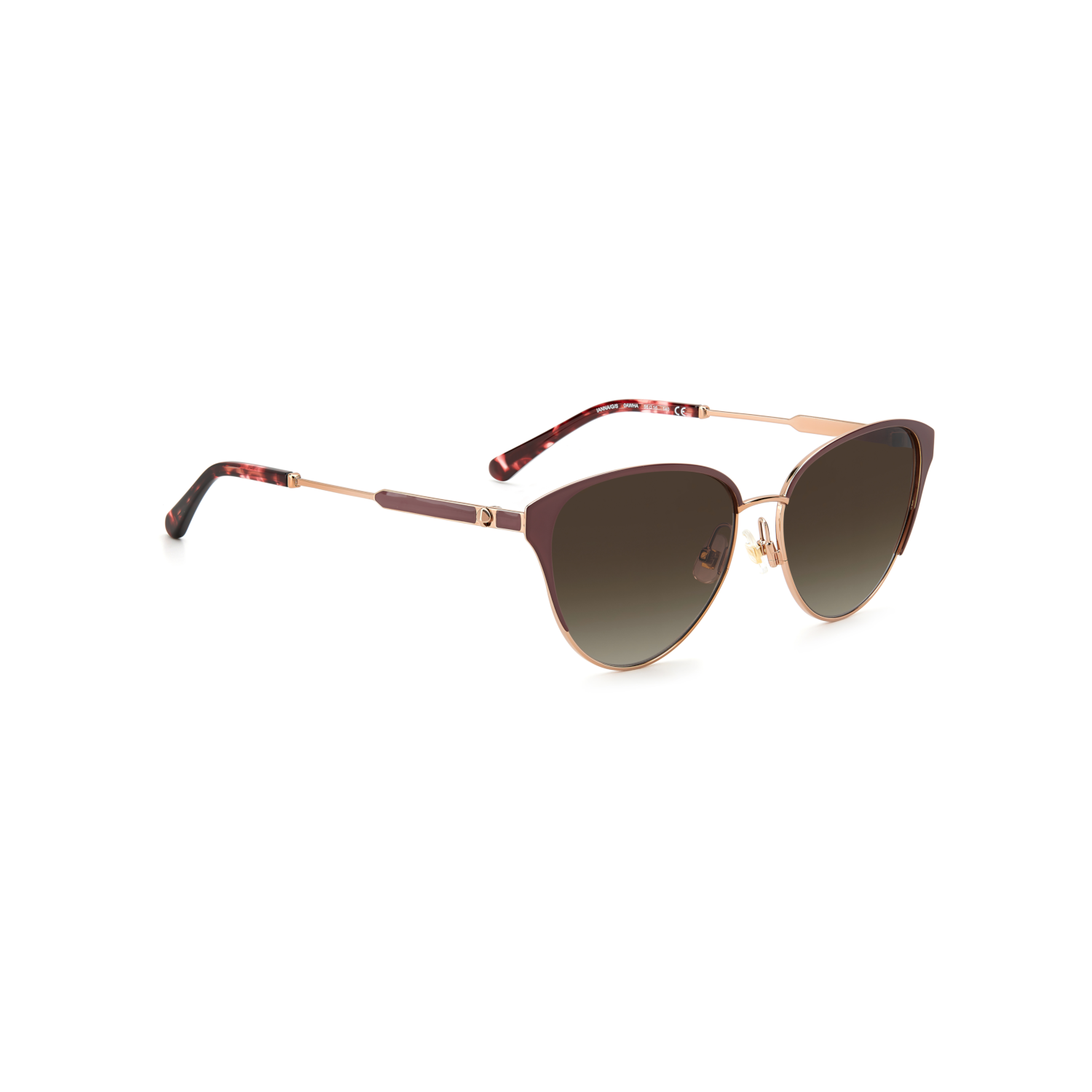 Kate Spade IANNA/G/S Brown Yellow Women's Sunglasses
