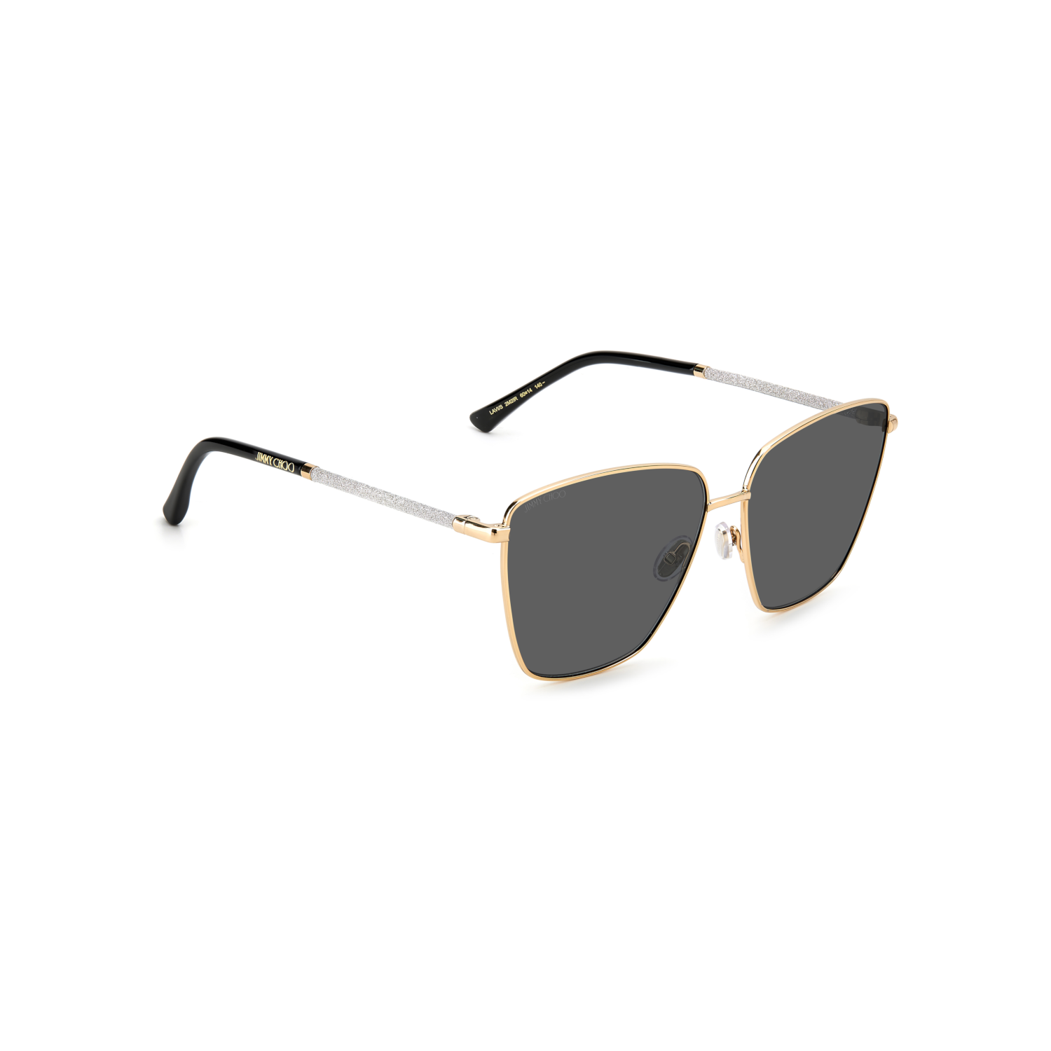 Jimmy Choo LAVI/S Grey Black Women's Sunglasses