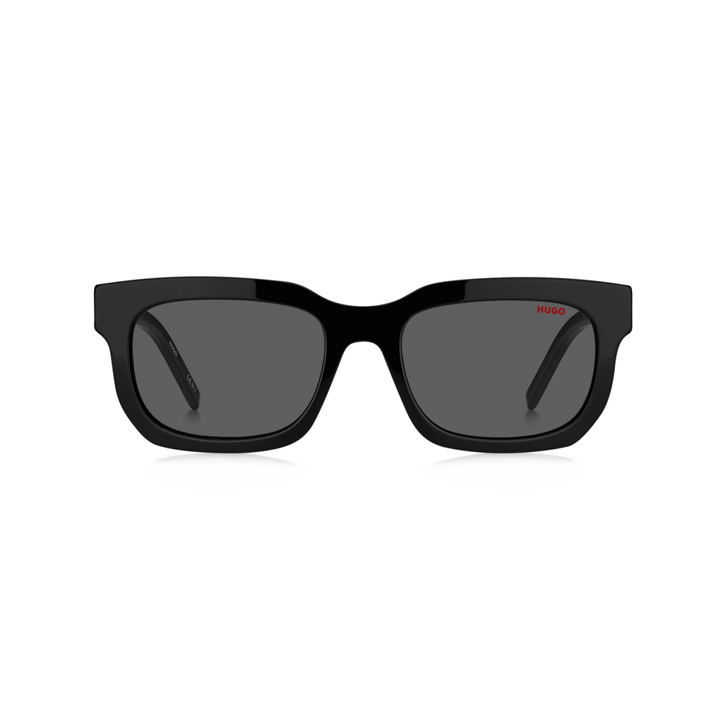 Hugo HG 1219/S Grey Black Men's Sunglasses