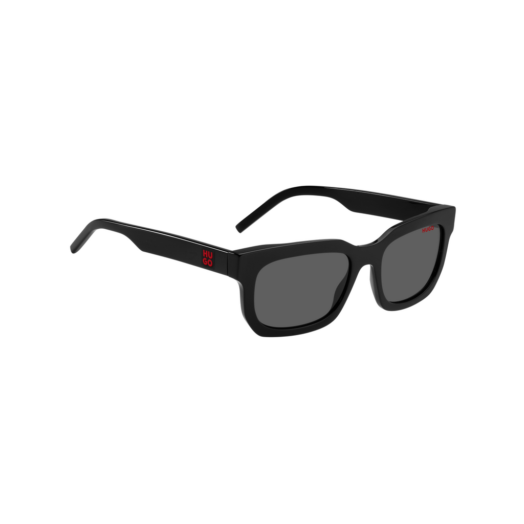 Hugo HG 1219/S Grey Black Men's Sunglasses