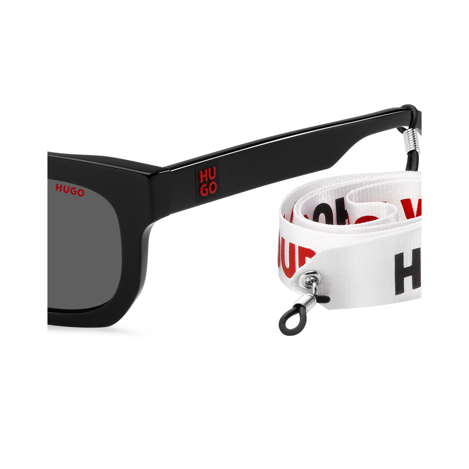 Hugo HG 1219/S Grey Black Men's Sunglasses