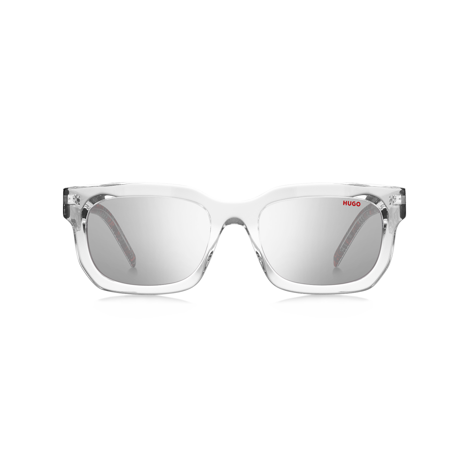 Hugo HG 1219/S Silver Crystal Men's Sunglasses