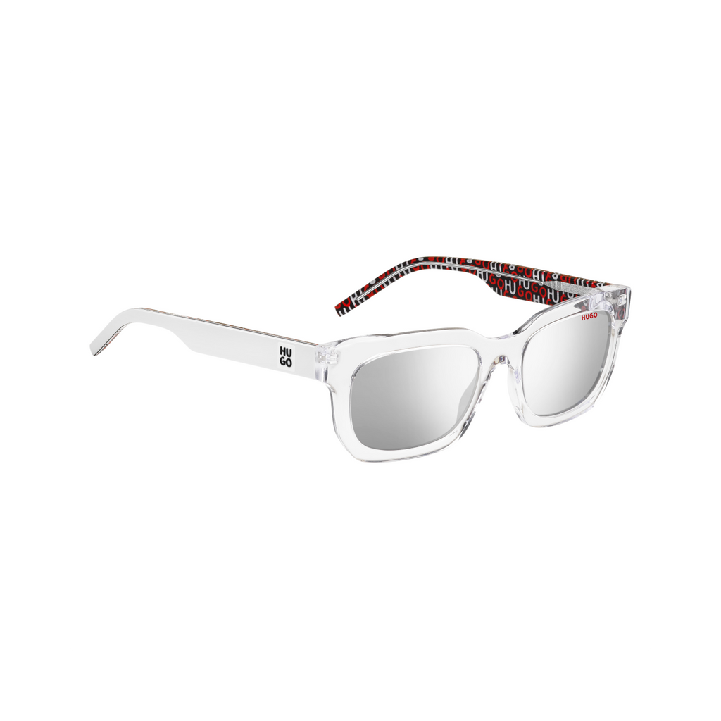Hugo HG 1219/S Silver Crystal Men's Sunglasses