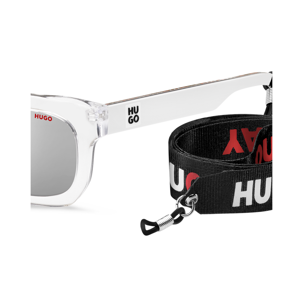 Hugo HG 1219/S Silver Crystal Men's Sunglasses