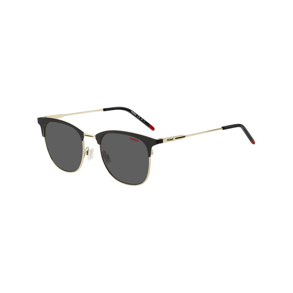 Hugo HG 1208/S Grey Black Men's Sunglasses