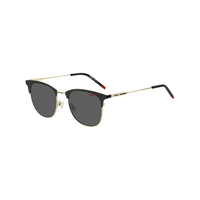 Hugo HG 1208/S Grey Black Men's Sunglasses