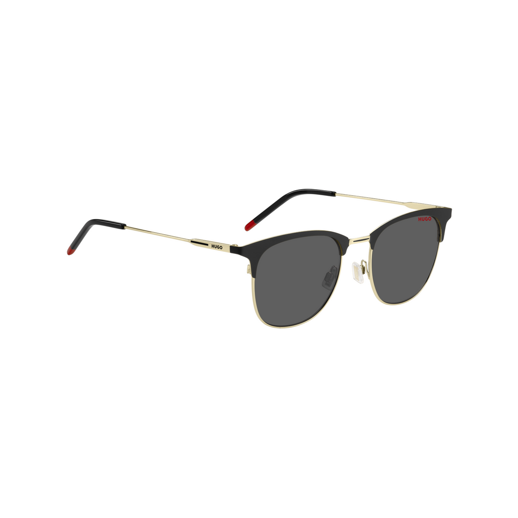 Hugo HG 1208/S Grey Black Men's Sunglasses