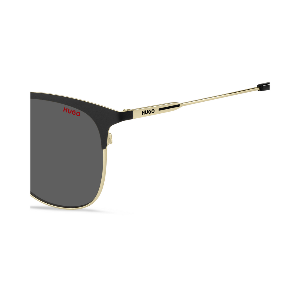 Hugo HG 1208/S Grey Black Men's Sunglasses