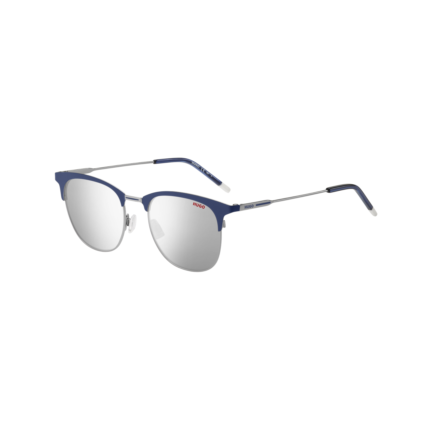 Hugo HG 1208/S Silver Blue Men's Sunglasses