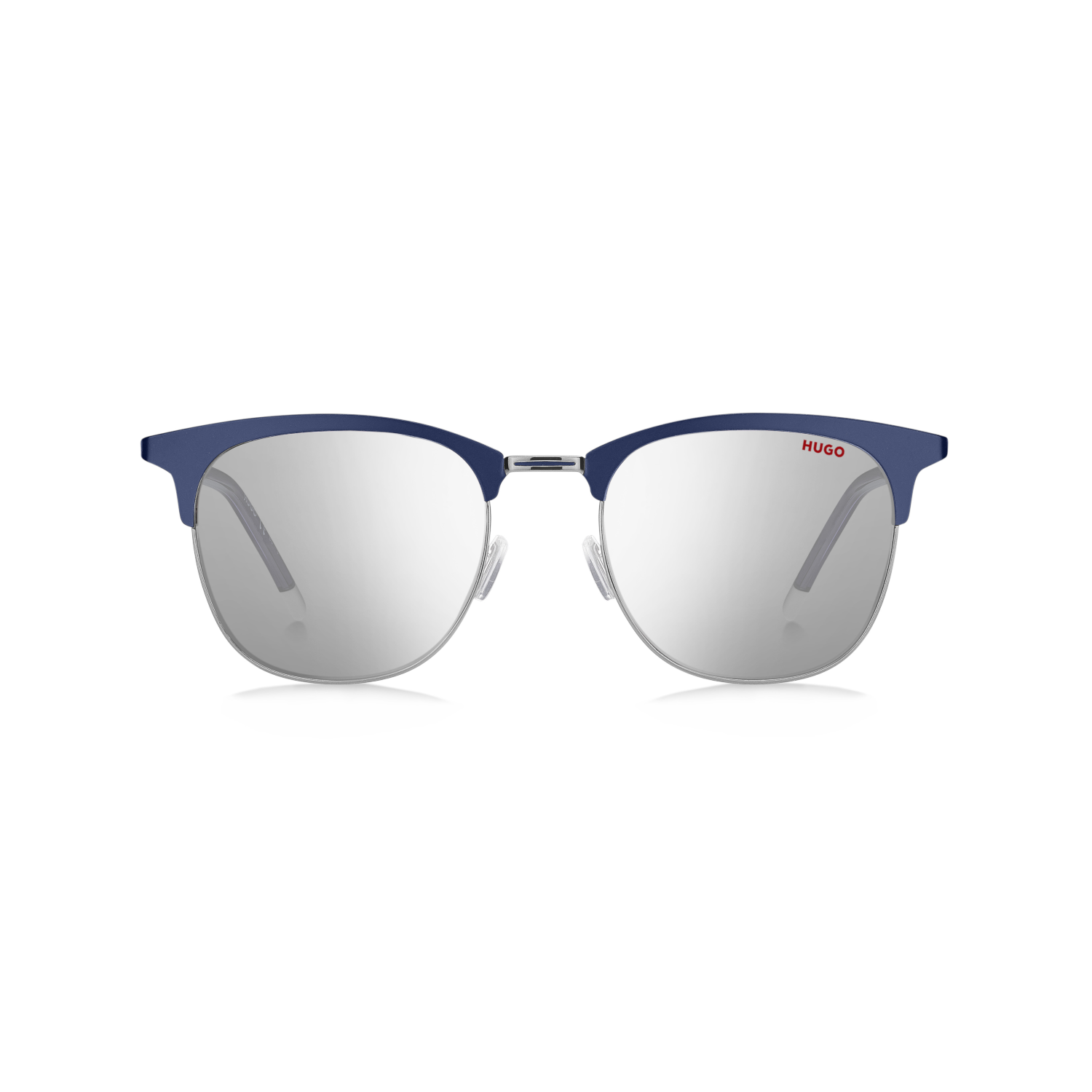 Hugo HG 1208/S Silver Blue Men's Sunglasses