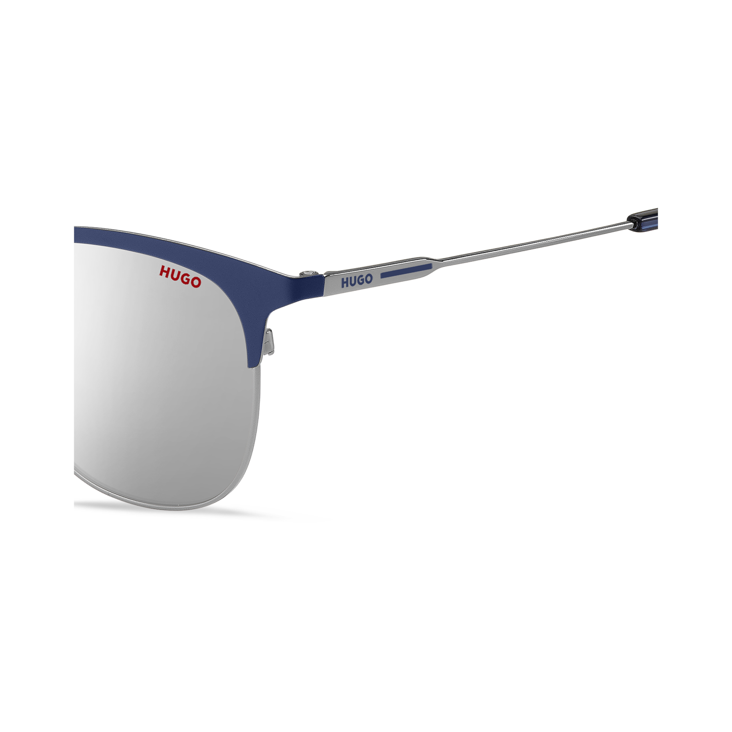 Hugo HG 1208/S Silver Blue Men's Sunglasses
