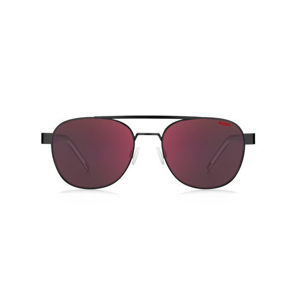 Hugo HG 1196/S Red Black Men's Sunglasses
